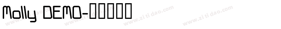 Molly DEMO字体转换
